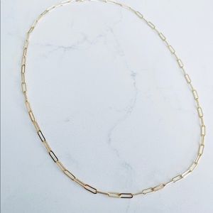 Gold Link Chain Necklace